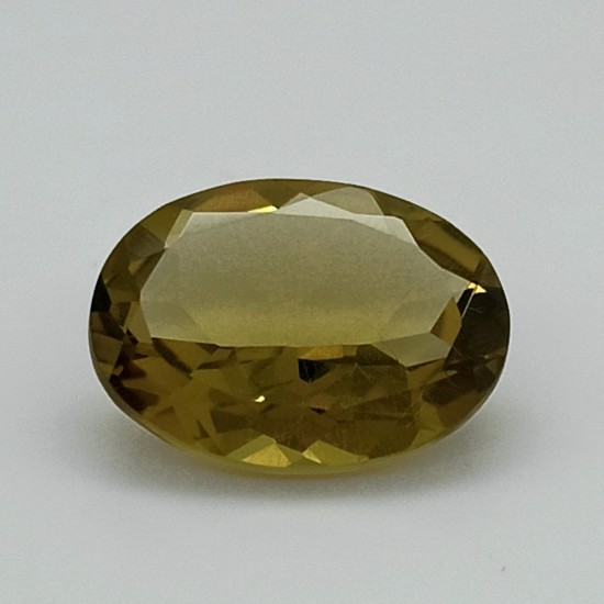 Olive Quartz 6.77 Ct Certified Olive Quartz 6.77 Ct Certified